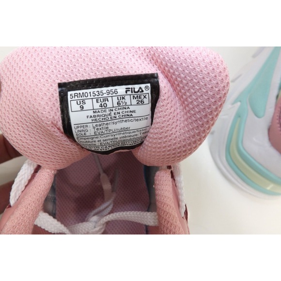 Fila Women's Electrove 2 Womens Shoes 5RM01535-956 Size 9 Pink White Purple-NEW! - Picture 11 of 12